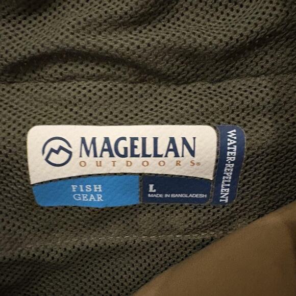 Magellan Outdoors Pants Mens Large Convertible Water Repellent Cargo Hiking - Picture 2 of 15